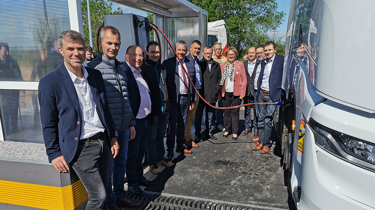 La station de Biogaz inaugurée GROUPE ERAM